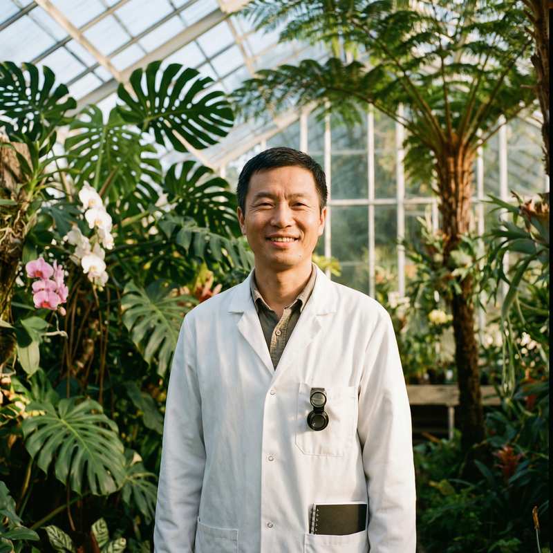 黑丝植物专家陈博远