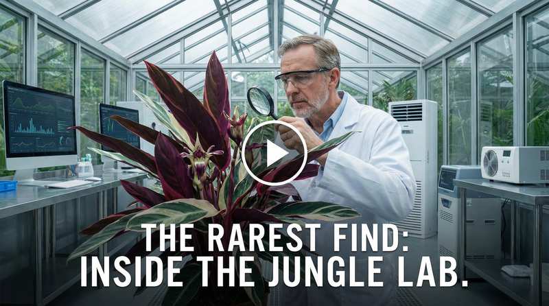 黑丝植物视频-稀有热带植物研究视频